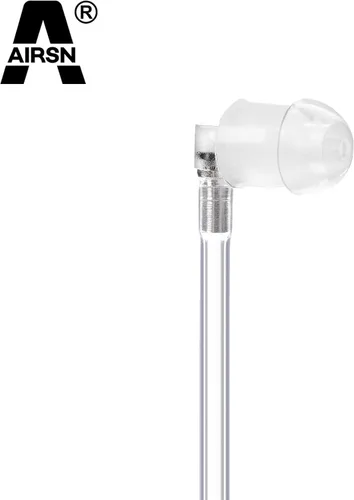 Miniatura 3 de Tubo de bobina acústica de repuesto para auriculares M0torola Kenwood de dos vías para radio Walkie Talkie (paquete de 2)