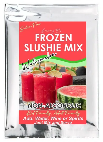 Miniatura 11 de Mezcla de Cóctel Frozen Slush Slushy Drink - Alcohólica o Sin Alcohol, Agua, Jugo, Soda, Vino, Vodka, Ron, Tequila (Naranja Sanguina)