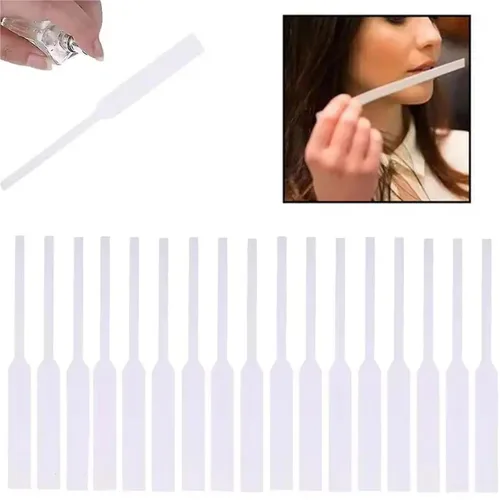 Miniatura 6 de Disposable Perfume Test Strips 400pcs White Perfume Test Paper Disposable Aromatherapy Fragrance Essential Oil Testing Strip