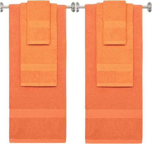 Miniatura 55 de BY LORA Juego de toallas de mano de algodón de rizo bordadas personalizadas, toallas de baño con monograma personalizadas, ultrasuaves