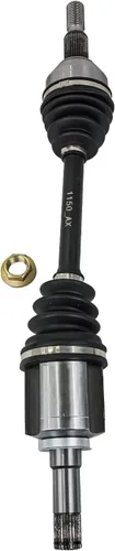 Miniatura 6 de Detroit Axle - Eje CV delantero izquierdo para Chevrolet Traverse Buick Enclave GMC Acadia Limited Saturn Outlook, reemplazo del conjunto del eje