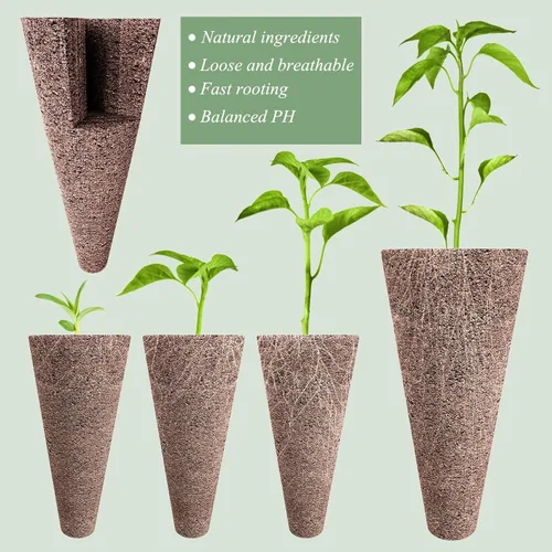 Miniatura 3 de Kit de 126 piezas de cápsulas hidropónicas Tigvio: cultiva cualquier cosa con 30 esponjas de cultivo, 30 cestas, 30 cúpulas, 30 etiquetas, 4