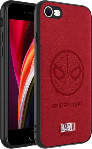 Miniatura 3 de IRON SPIDER Funda para iPhone SE 2020 y iPhone SE 2022, con personaje de superhéroe compatible con iPhone 8, funda de piel color rojo