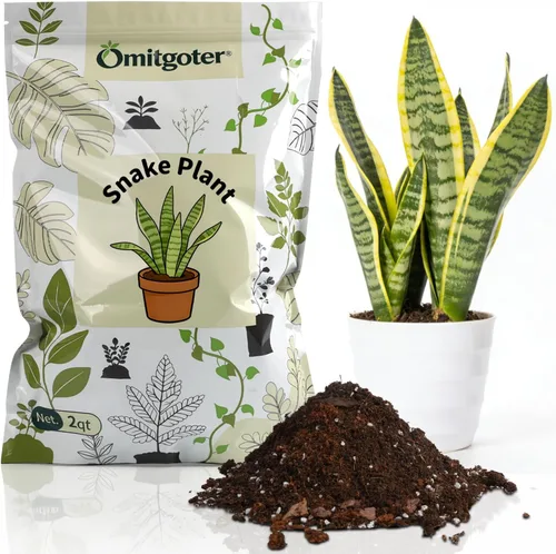 Miniatura 13 de Suelo natural puro para macetas para plantas de bambú de la suerte, 1 cuarto de galón, drenaje superior y transpirabilidad, suelo ideal para plantas