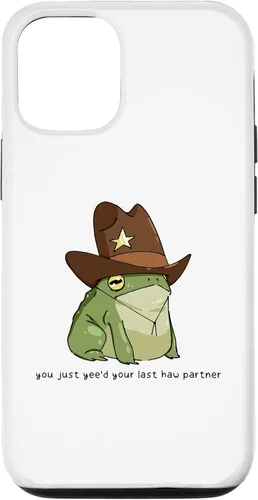 Miniatura 28 de Funny You Just Yee'd Your Last Haw Partner Cowboy Frog Meme - Funda para iPhone 17