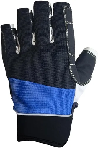 Miniatura 4 de MRX - Guantes de vela para hombres y mujeres, agarre de 3/4 dedos, ideales para vela, yate, remo, kayak, pesca, deportes acuáticos
