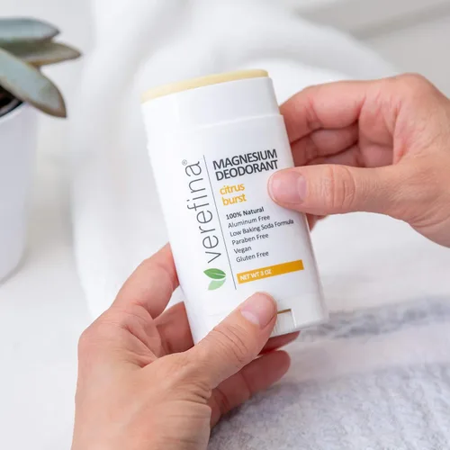 Miniatura 7 de Verefina Desodorante sin aluminio para hombres y mujeres, totalmente natural, hipoalergénico, sin parabenos, no tóxico, libre de crueldad, vegano