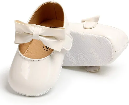 Mocasines para bebé de princesa brillante Mary Jane vestidos, zapatos de primera calidad, ligeros, suela suave, zapatos para cuna, zapatos para niños