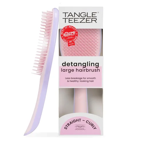 Miniatura 12 de Tangle Teezer Cepillo Desenredante Ultimate Grande para Cabello Húmedo y Seco, Elimina Nudos y Reduce la Rotura para Tipos de Cabello Largo, Grueso