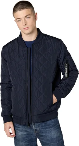 Miniatura 7 de Calvin Klein chamarra de aviador con detalle de cremallera acolchada para hombre