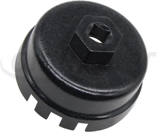 Miniatura 4 de Herramienta de llave de filtro de aceite apta para Toyota Lexus Camry RAV4 Tundra Highlander, etc., motores de 2.5 a 5.7 L, 2.520 in, 14 flautas