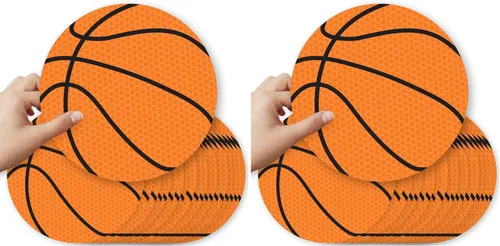 Miniatura 8 de Big Dot of Happiness Nothin' but Net – Baloncesto – Decoraciones DIY Baby Shower o Cumpleaños Elementos esenciales para fiestas grandes – Juego de 20