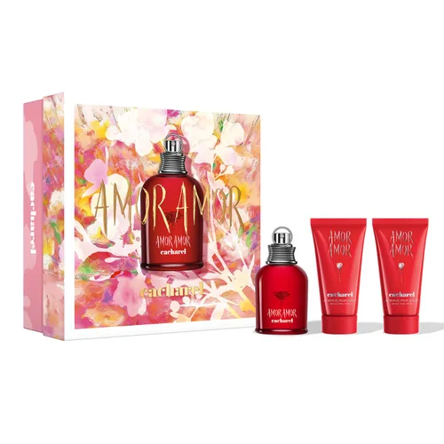 Miniatura 9 de Cacharel Amor Amor - Eau de Toilette y set de regalo de fragancia para mujer, floral, ámbar, afrutado con notas de jazmín y vainilla