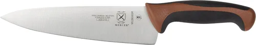 Miniatura 14 de Mercer Culinary - M23210WBH Mercer Culinary Millennia - Cuchillo para pan con borde ondulado de 10 pulgadas de ancho, color blanco