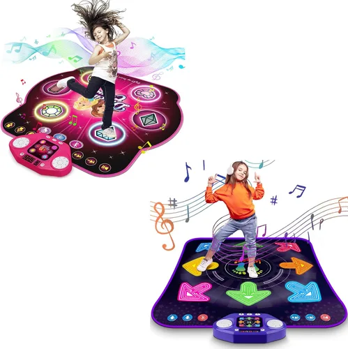 ANNKIE Juguete de baile iluminado para niñas y niños de 3 a 12 años, regalos para niños a partir de 3 años