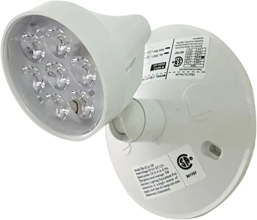 Miniatura 9 de TANLUX Iluminación de cabeza remota de emergencia, 1 paquete de luz de emergencia de un solo cabezal, certificación UL, entrada de voltaje múltiple