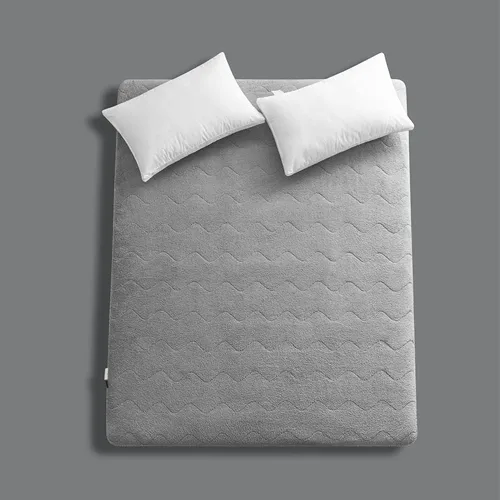 Miniatura 2 de KKCD Tapete enrollable de tatami japonés, colchón de futón de 1.6 in de grosor, tamaño individual, plegable, colchón para dormir japonés, acolchado
