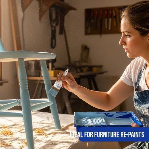 Miniatura 5 de Pro Grade - Pinceles de pintura para virutas - Paquete de 96 - 2 pulgadas - Brochas de viruta - Versátiles para pinturas, manchas, barnices