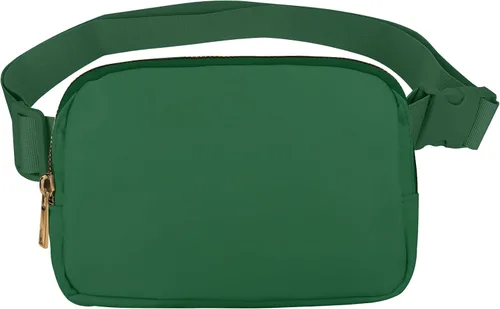 Miniatura 11 de VOROLO Riñonera para mujeres y hombres, bolsa cruzada, bolsa de cinturón con correa ajustable, Rosa, 5,6 pulg.