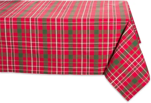 Mantel/Camino de mesa/Servilleta de 100% algodón, lavable a máquina, para cena y día festivo, de DII