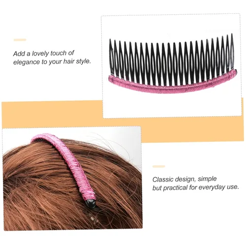 Miniatura 4 de 10 unids nupcial peine de pelo peine diapositiva horquilla para el cabello de las mujeres versión core
