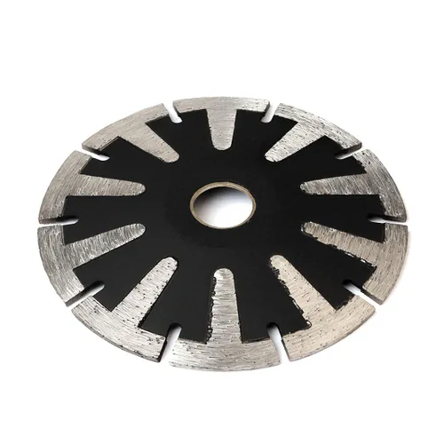 Miniatura 3 de Hoja de diamante cóncava de 5 "para corte curvado de fregadero de hormigón de mármol de granito