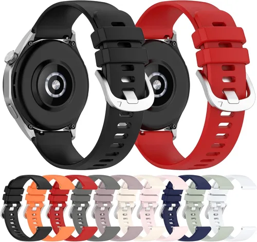 Miniatura 3 de Generic Paquete de 5 correas de reloj de 0.709 in compatibles con Huawei Watch GT4 41MM/Garmin Venu 3S/Forerunner 265S Correa de repuesto