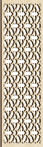 Miniatura 73 de Madison Paneles de pared decorativos de madera con calado, 9 3/8 pulgadas de ancho x 24 3/8 pulgadas de alto x 3/8 de alto, roble rojo rojo (Red Oak)
