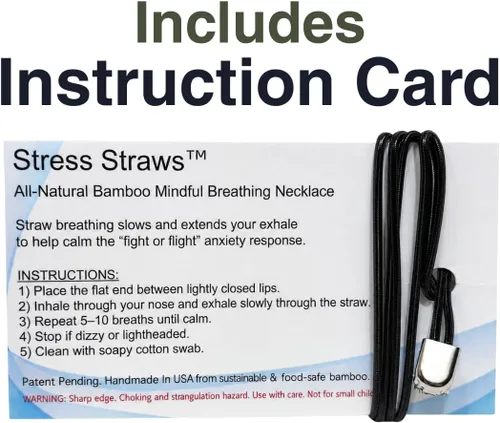 Miniatura 6 de Paquete de 40 collares de respiración consciente de Stress Straws versión al por mayor