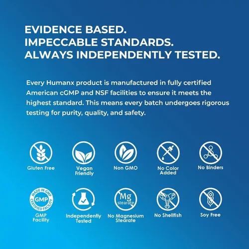 Miniatura 6 de HUMANX Artemisinina de 505 mg con bioperina para una mayor absorción, apoya el envejecimiento, la digestión y la inmunidad saludables, probado por