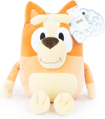 Miniatura 7 de Jay Franco Bluey Bingo - Almohada de felpa Buddy – Almohada de personaje suave súper rellena – Microfibra de poliéster (16 pulgadas)