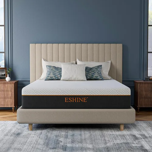 Miniatura 14 de Eshine - Colchón Twin XL para alivio del dolor de espalda, de 8 pulgadas de espuma viscoelástica con gel de enfriamiento - Fabricado en EE.UU.