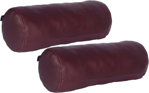 Miniatura 8 de D DOLLY LAMB Funda de almohada redonda con cilindro cervical Diseño ergonómico para cabeza, cuello, espalda y piernas, ideal para soporte
