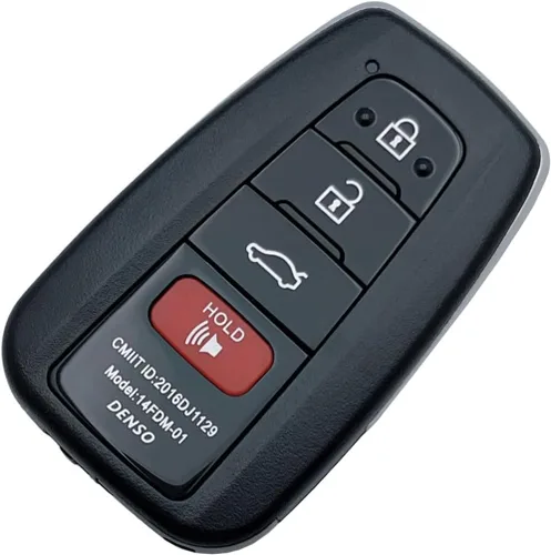 Miniatura 11 de Carcasa de repuesto para llavero de Toyota Land Cruiser RAV4 4Runner Prius C V Sequoia Tacoma Tundra Corolla entrada sin llave remoto cubierta