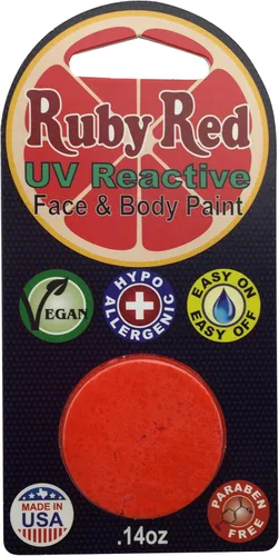 Miniatura 5 de Ruby Red Paint, Inc. 75MP711 Pintura facial, 2.5 fl oz, Pearl Aster Aster Perla