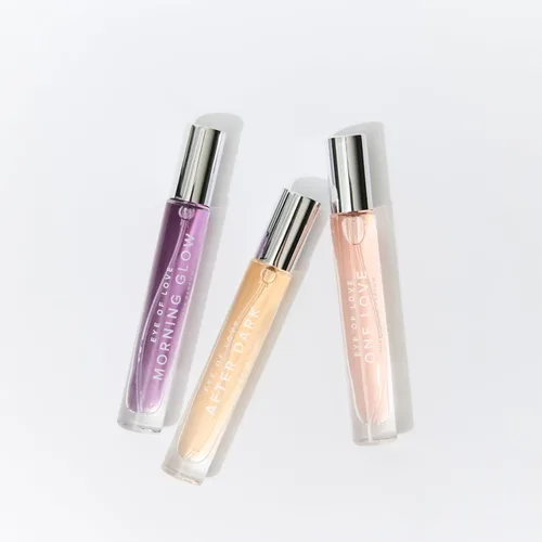 Miniatura 4 de Set de perfume de feromonas Eye Of Love – Morning Glow, One Love, After Dark para atraerlo, 1.0 fl oz