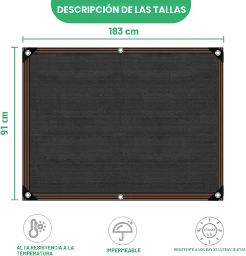 Miniatura 2 de Tela de Sombra para Plantas de Jardín y Invernadero, 40-50% de Protección Solar - para Jardín al Aire Libre, Césped, Telas de Sombra Solar