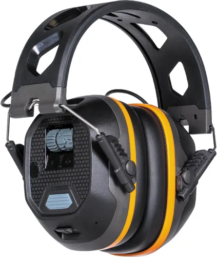 Miniatura 11 de KLEIN TOOLS AESEM1S Smart Sense - Orejeras electrónicas de protección auditiva de seguridad con Bluetooth y conciencia de la situación, NRR 23dB, 25