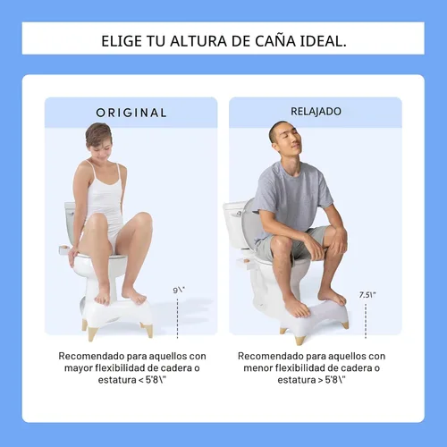 Miniatura 6 de TUSHY Ottoman - Taburete de inodoro original de primera calidad para tu baño, diseño moderno y elegante, 9.5 pulgadas, blanco / bambú, alto blanco
