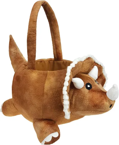 Miniatura 10 de Cesta de felpa de alpaca 3D, cesta de caza de huevos de Pascua, lindas cestas de felpa de animales para decoraciones de Pascua, suministros