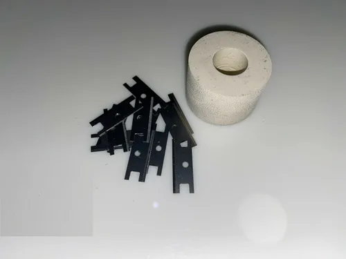 LFI 12PCS Cuchilla con Yunque - Pistola Cortadora de Fibra de Vidrio con Impulso de Aire…