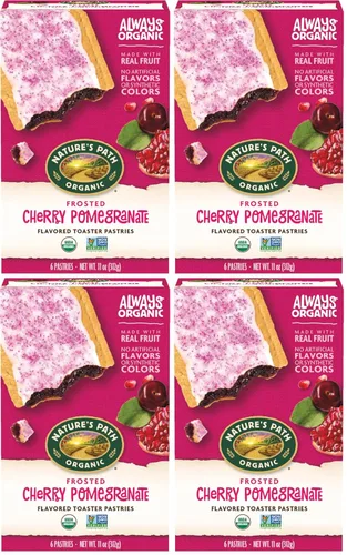 Miniatura 10 de Natures Path, Tostadora Pastries Frosted Wildberry Acai Organic 6 unidades, 11 onzas