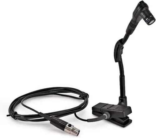 Miniatura 2 de Shure Micrófono BETA 98H/C con Cable - Micrófono de Instrumento en Miniatura con Conector XLR con Cable, Condensador Cardioide, de Clip con Cuello