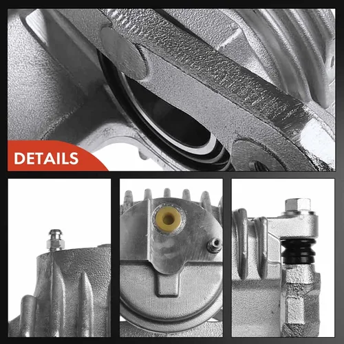 Miniatura 7 de A-Premium Conjunto de pinza de freno de disco con soporte compatible con modelos seleccionados de Kia - 1998 1999 2000 2001 2002, L4 2.0L - Lado