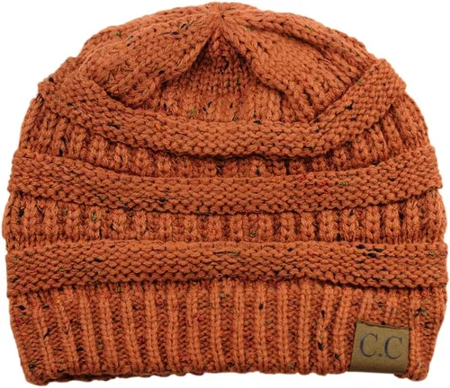 Miniatura 259 de C.C Trendy Warm Chunky Soft Stretch Cable Knit Beanie
