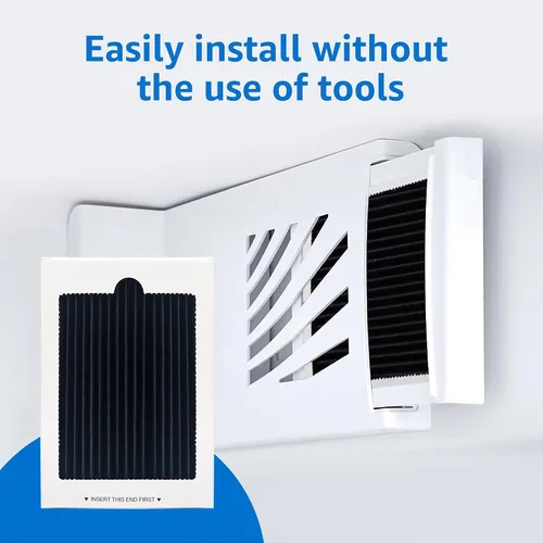Miniatura 2 de Haprait Repuesto para filtro de aire Frigidaire PAULTRA Pure Air Ultra y Electrolux EAFCBF, 242047801, 242047804, 6.5 x 4.75 pulgadas, paquete de 4