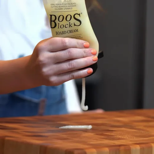 Miniatura 7 de John Boos Block - Crema de tabla totalmente natural para bloques de carnicero y tablas de cortar, 5 onzas, acondicionador y sellador de madera