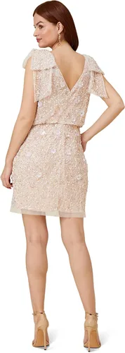 Miniatura 2 de Adrianna Papell Vestido de lazo con cuentas para mujer