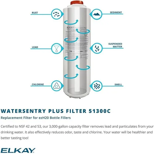 Miniatura 7 de Elkay LZWSRK EZH2O kit de llenado de botella de agua Retro-Fit.