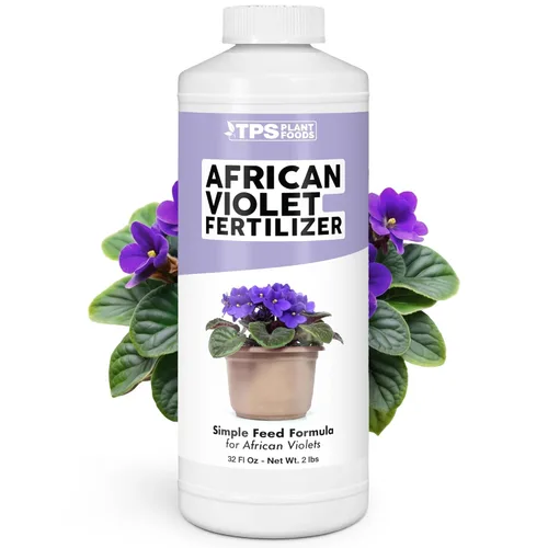 Miniatura 8 de Fertilizante violeta africana – Alimento líquido vegetal para más floraciones, hojas verdes ricas y desarrollo saludable de raíces, 8 onzas